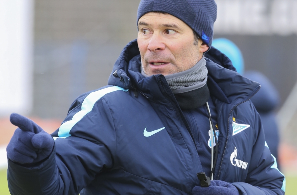 Тренировка «Зенита» перед матчем 1/4 финала Кубка России «Зенит» — «Кубань»