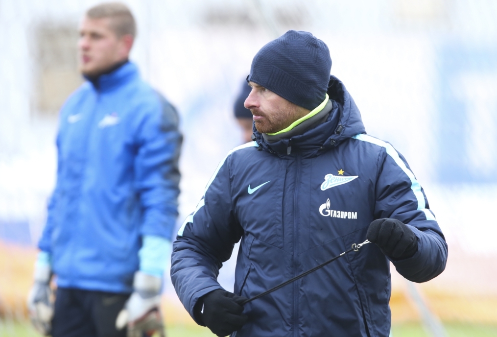 Тренировка «Зенита» перед матчем 1/4 финала Кубка России «Зенит» — «Кубань»