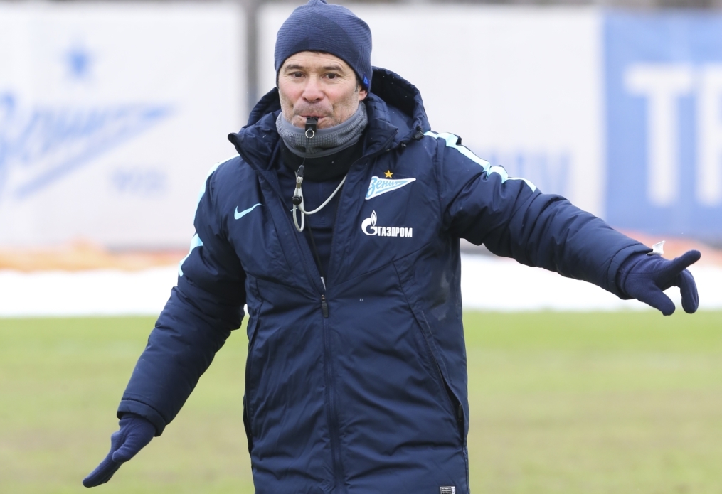 Тренировка «Зенита» перед матчем 1/4 финала Кубка России «Зенит» — «Кубань»