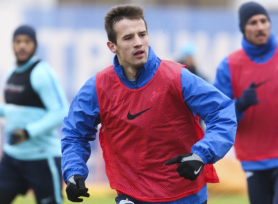 Тренировка «Зенита», перед матчем 1/4 финала Кубка России «Зенит» — «Кубань»