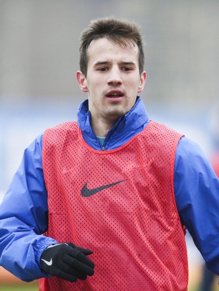 Тренировка «Зенита», перед матчем 1/4 финала Кубка России «Зенит» — «Кубань»