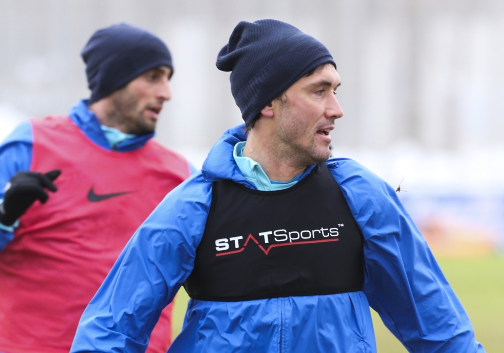 Тренировка «Зенита», перед матчем 1/4 финала Кубка России «Зенит» — «Кубань»