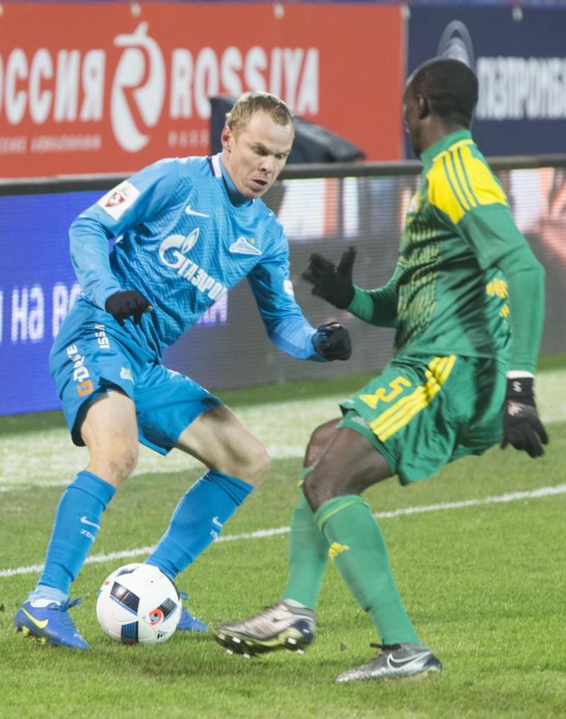 Матч 1/4 финала Кубка России «Зенит» — «Кубань»