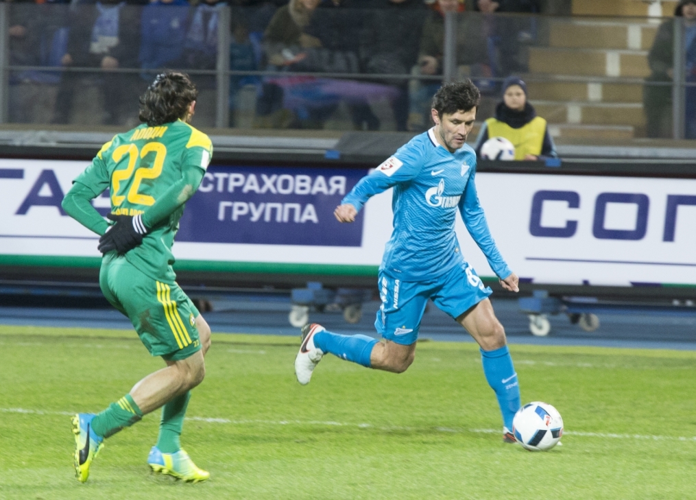 Матч 1/4 финала Кубка России «Зенит» — «Кубань»