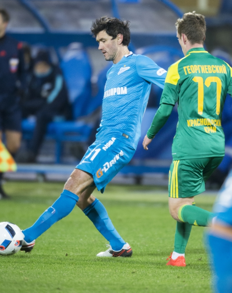 Матч 1/4 финала Кубка России «Зенит» — «Кубань»