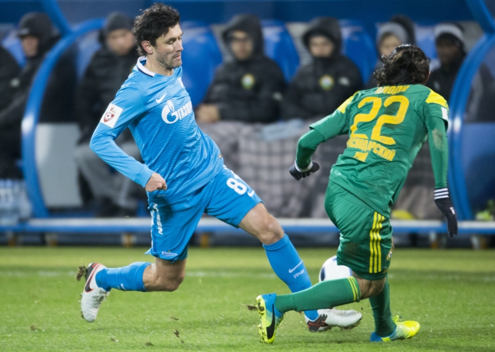 Матч 1/4 финала Кубка России «Зенит» — «Кубань»