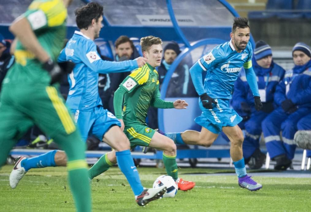 Матч 1/4 финала Кубка России «Зенит» — «Кубань»