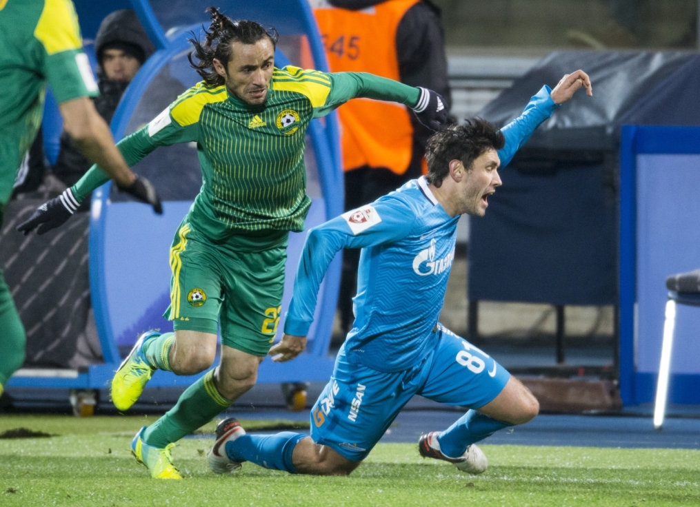 Матч 1/4 финала Кубка России «Зенит» — «Кубань»