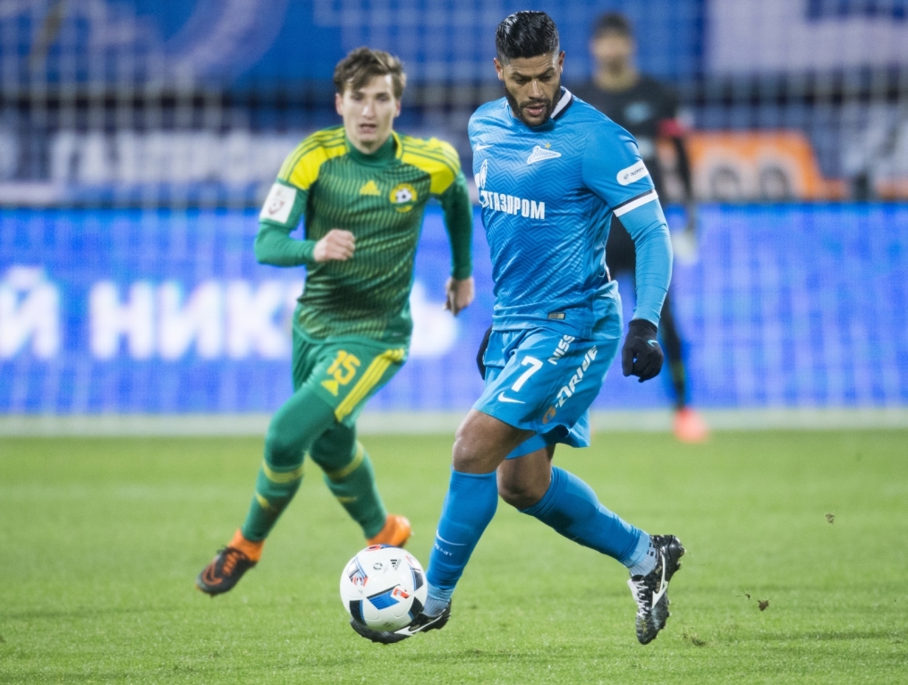 Матч 1/4 финала Кубка России «Зенит» — «Кубань»