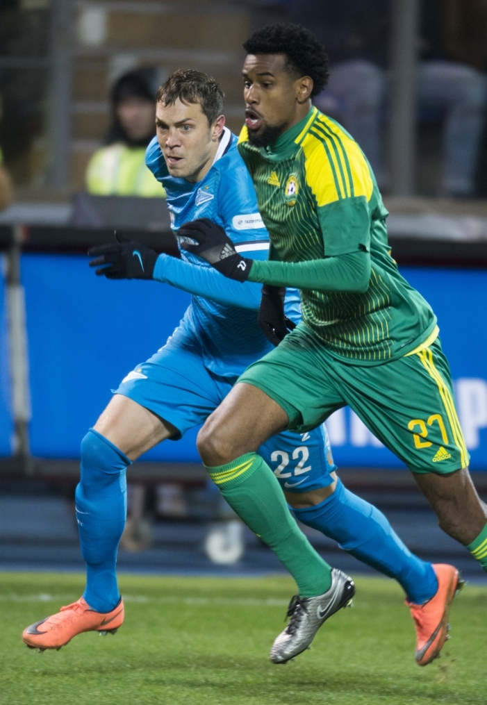 Матч 1/4 финала Кубка России «Зенит» — «Кубань»