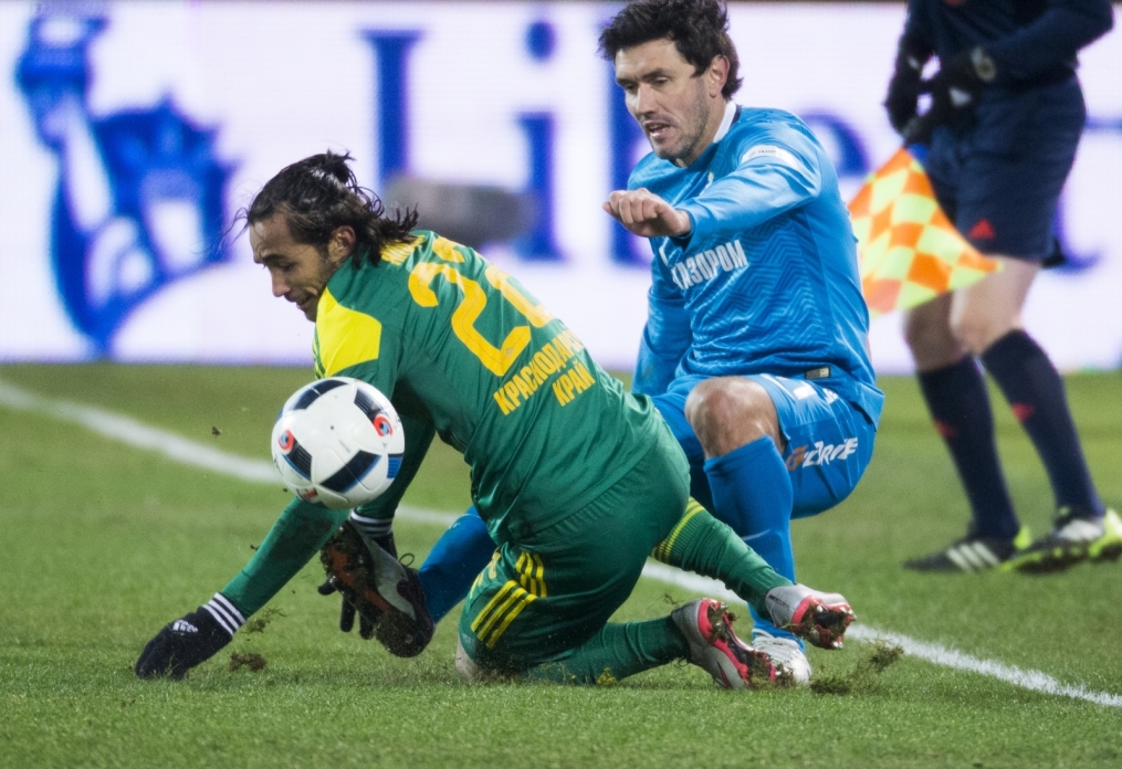 Матч 1/4 финала Кубка России «Зенит» — «Кубань»