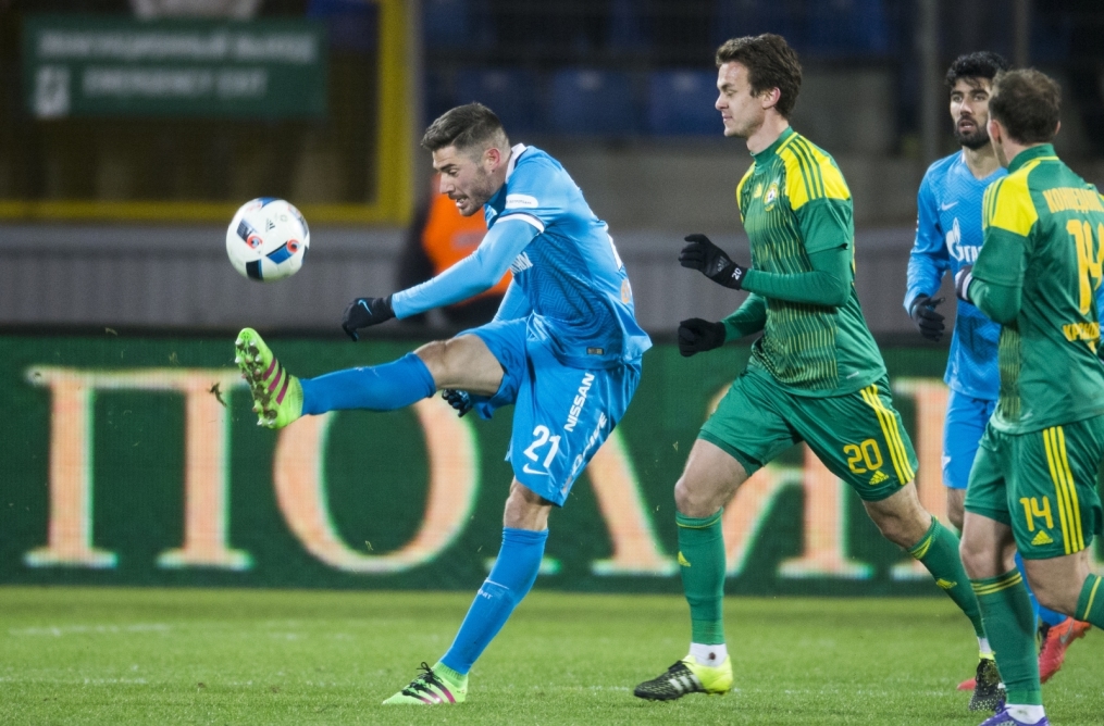 Матч 1/4 финала Кубка России «Зенит» — «Кубань»