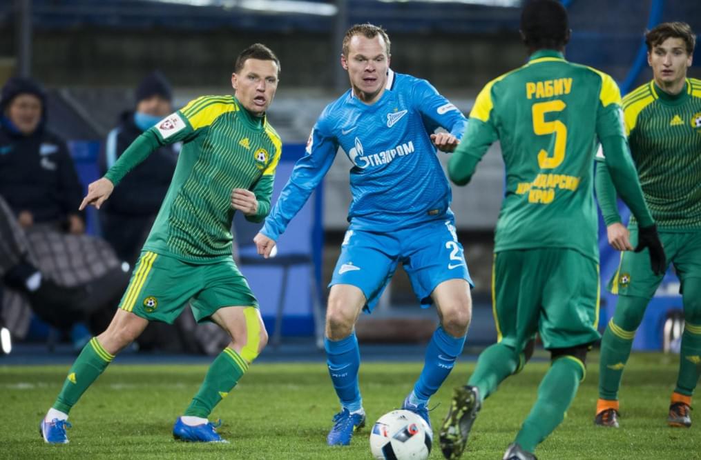 Матч 1/4 финала Кубка России «Зенит» — «Кубань»