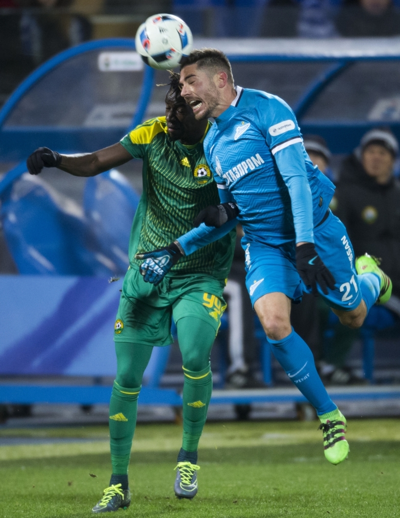 Матч 1/4 финала Кубка России «Зенит» — «Кубань»