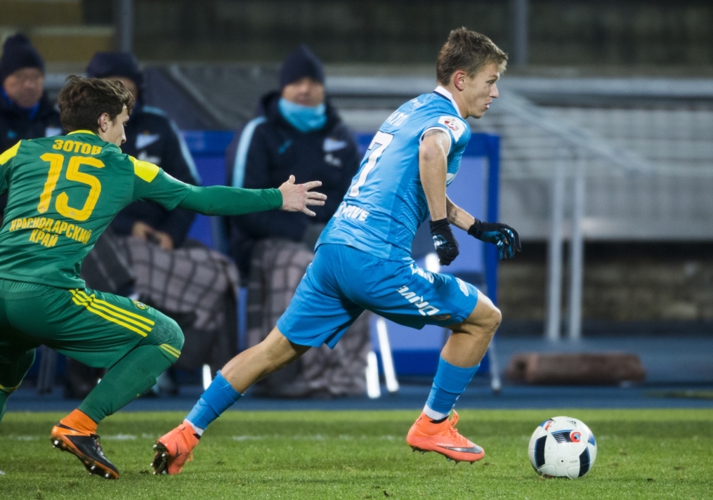 Матч 1/4 финала Кубка России «Зенит» — «Кубань»