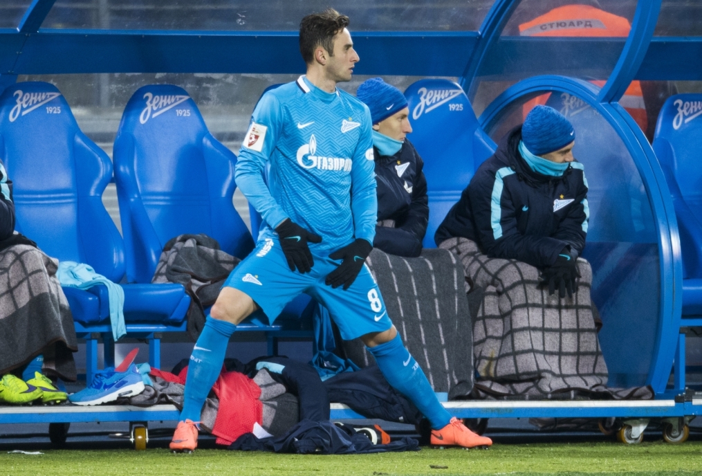 Матч 1/4 финала Кубка России «Зенит» — «Кубань»