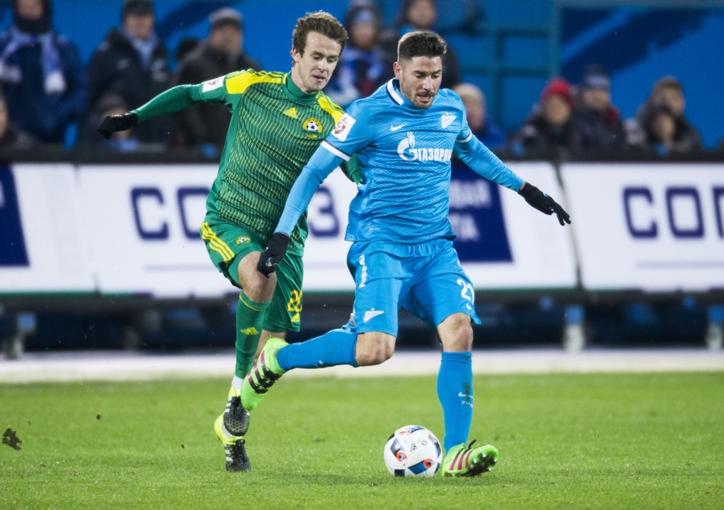 Матч 1/4 финала Кубка России «Зенит» — «Кубань»