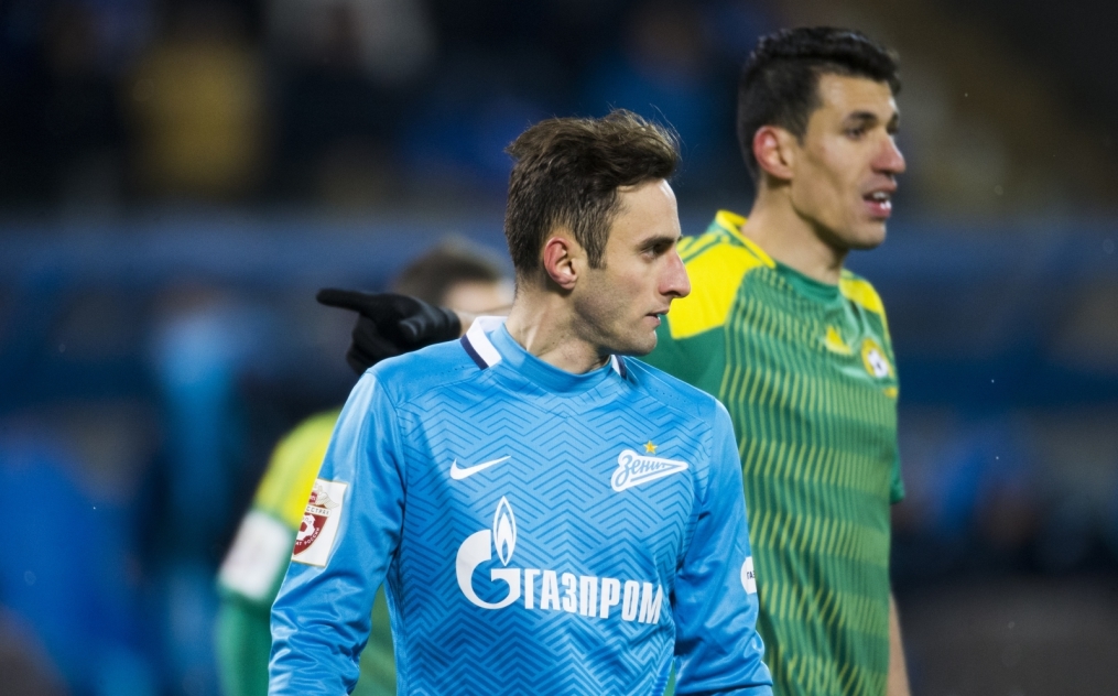 Матч 1/4 финала Кубка России «Зенит» — «Кубань»