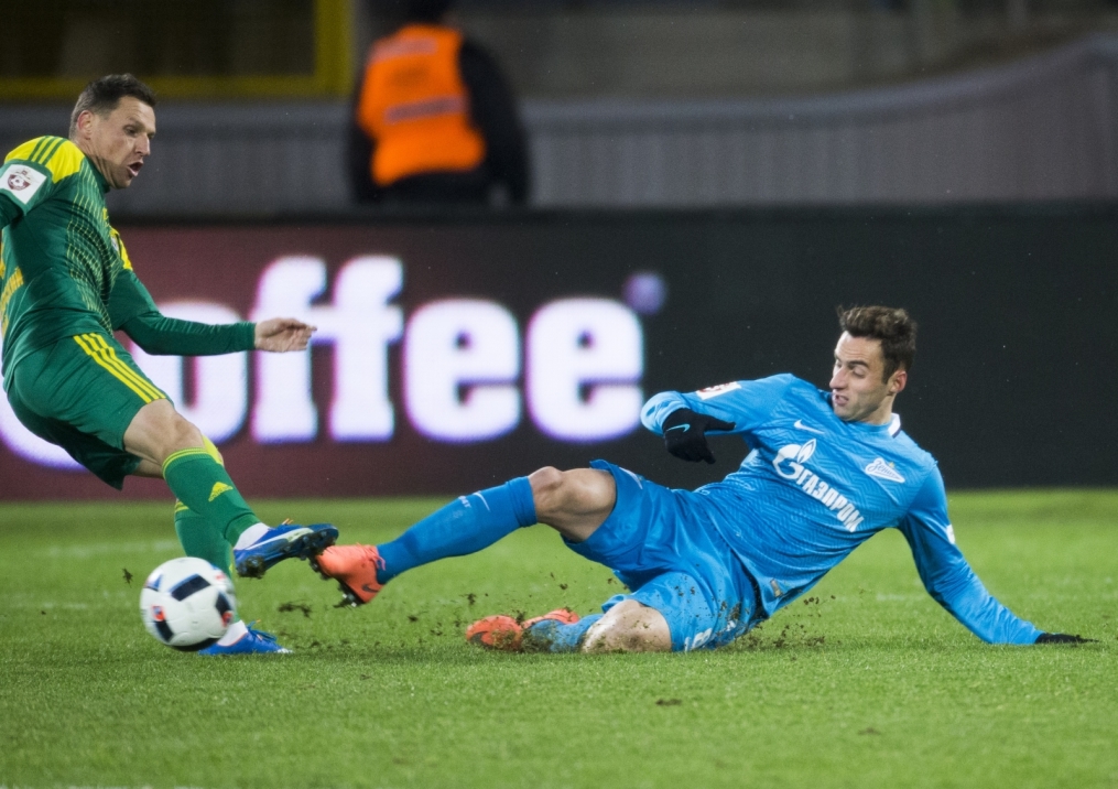 Матч 1/4 финала Кубка России «Зенит» — «Кубань»