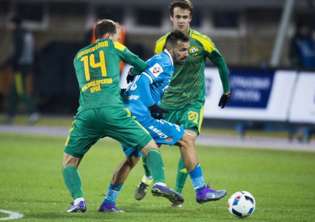 Матч 1/4 финала Кубка России «Зенит» — «Кубань»