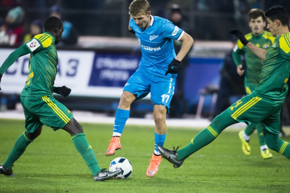 Матч 1/4 финала Кубка России «Зенит» — «Кубань»