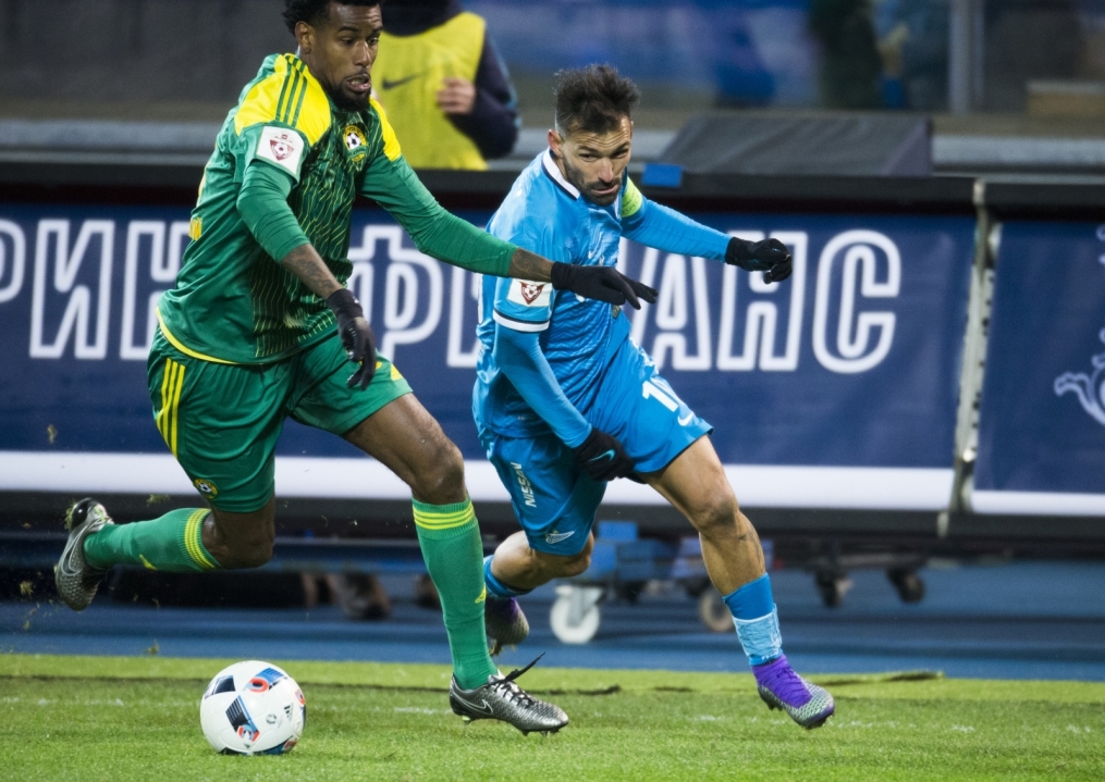 Матч 1/4 финала Кубка России «Зенит» — «Кубань»