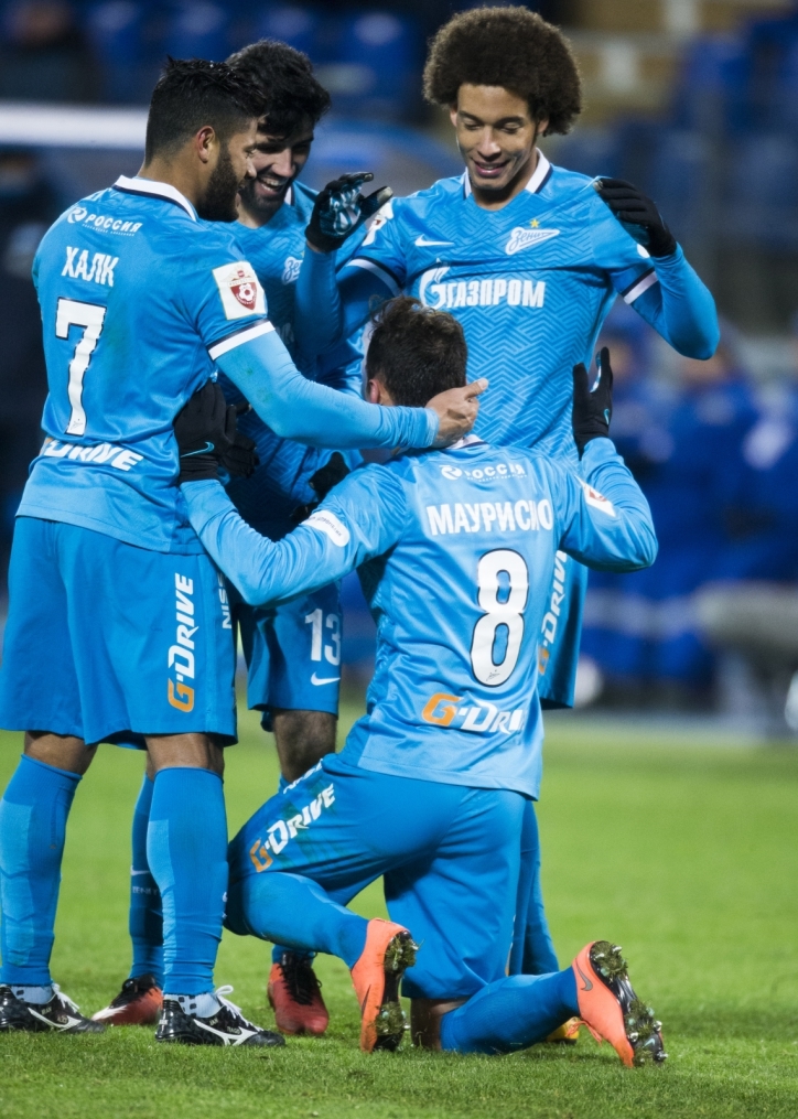 Матч 1/4 финала Кубка России «Зенит» — «Кубань»