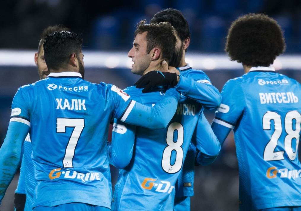 Матч 1/4 финала Кубка России «Зенит» — «Кубань»