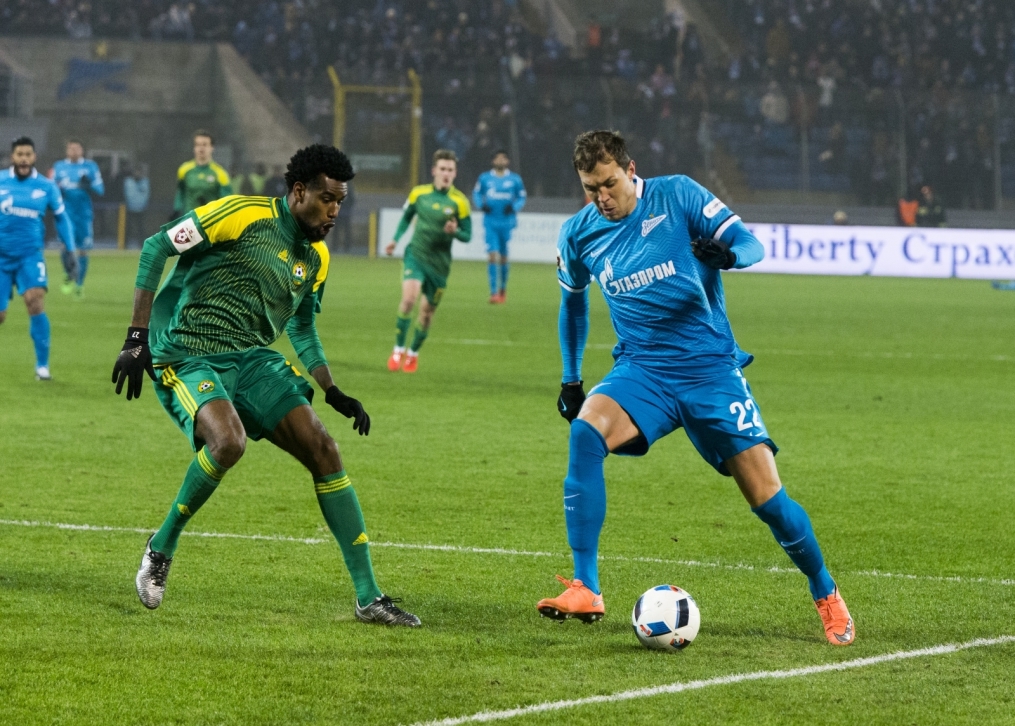 Матч 1/4 финала Кубка России «Зенит» — «Кубань»