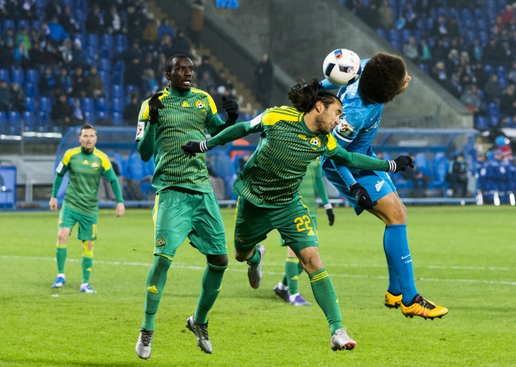 Матч 1/4 финала Кубка России «Зенит» — «Кубань»