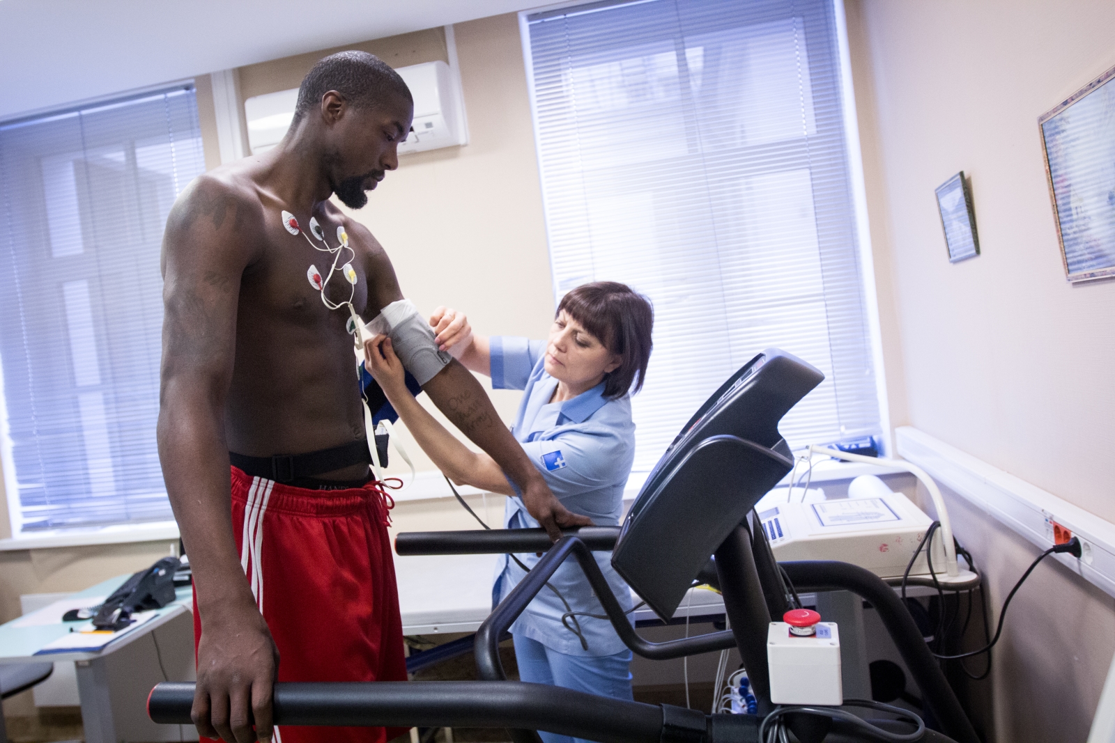 Форвард БК «Зенит» Омар Томас прошел медицинский осмотр в ММЦ «СОГАЗ»