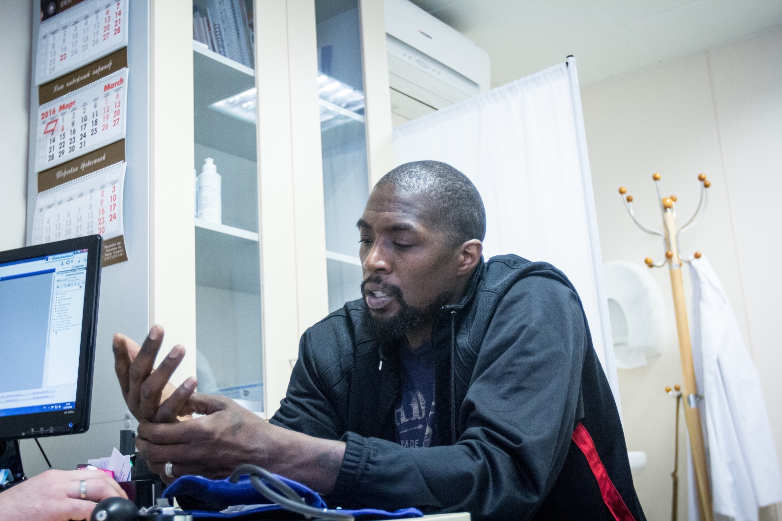 Форвард БК «Зенит» Омар Томас прошел медицинский осмотр в ММЦ «СОГАЗ»