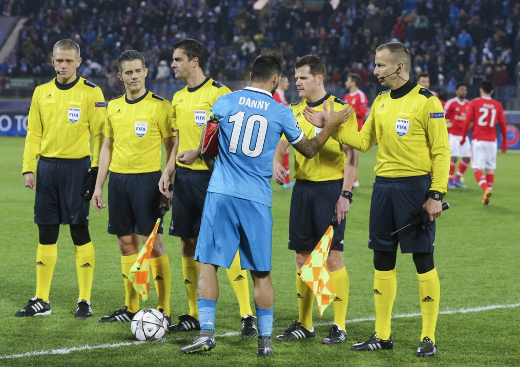 Лига чемпионов УЕФА, 1/8 финала, «Зенит» — «Бенфика»