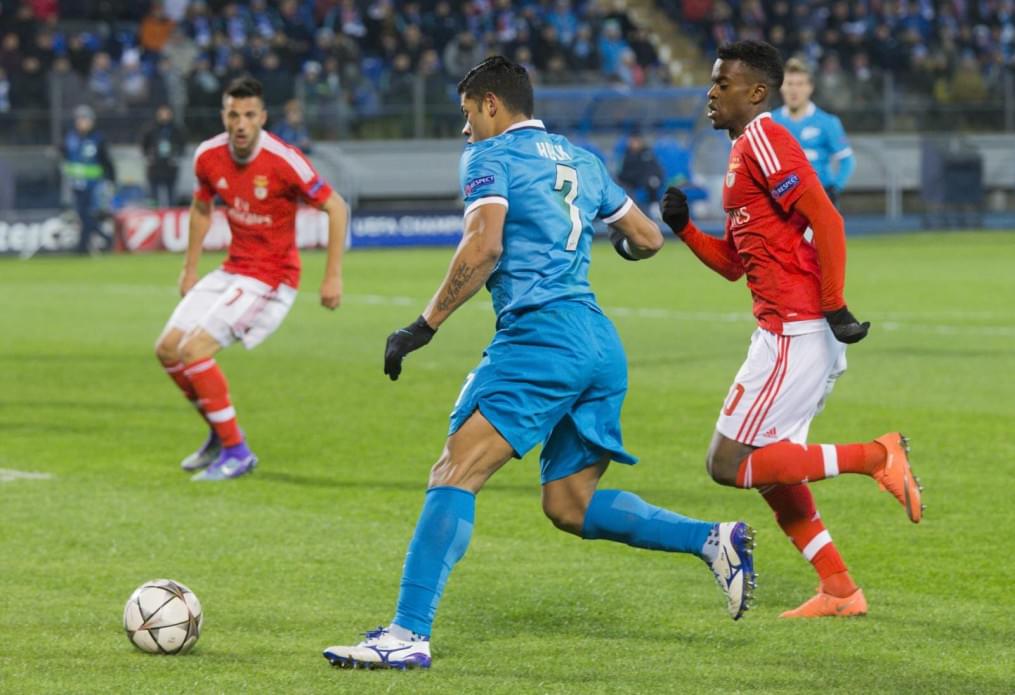 Лига чемпионов УЕФА, 1/8 финала, «Зенит» — «Бенфика»