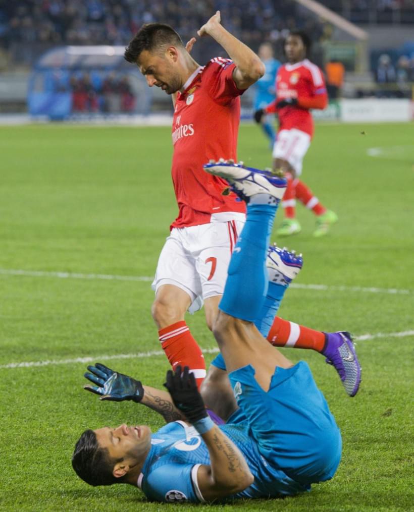 Лига чемпионов УЕФА, 1/8 финала, «Зенит» — «Бенфика»