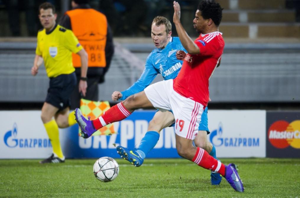 Лига чемпионов УЕФА, 1/8 финала, «Зенит» — «Бенфика»