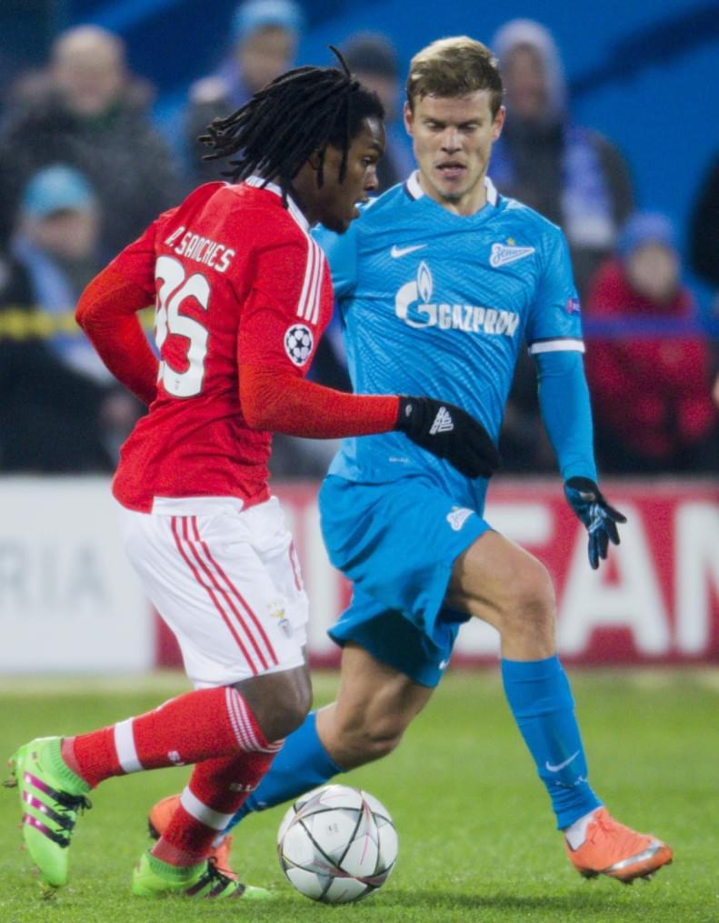 Лига чемпионов УЕФА, 1/8 финала, «Зенит» — «Бенфика»