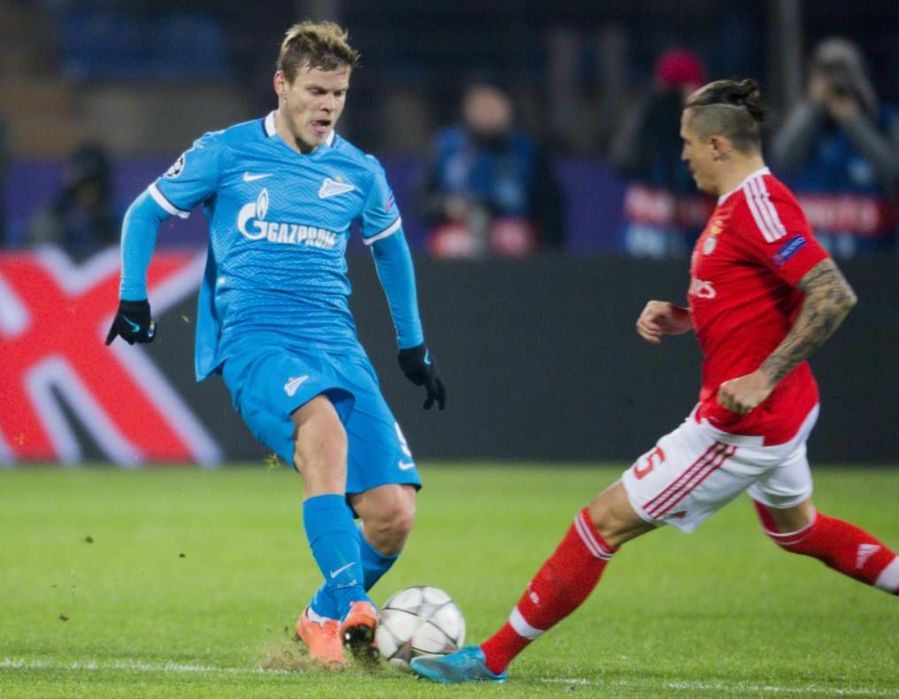 Лига чемпионов УЕФА, 1/8 финала, «Зенит» — «Бенфика»