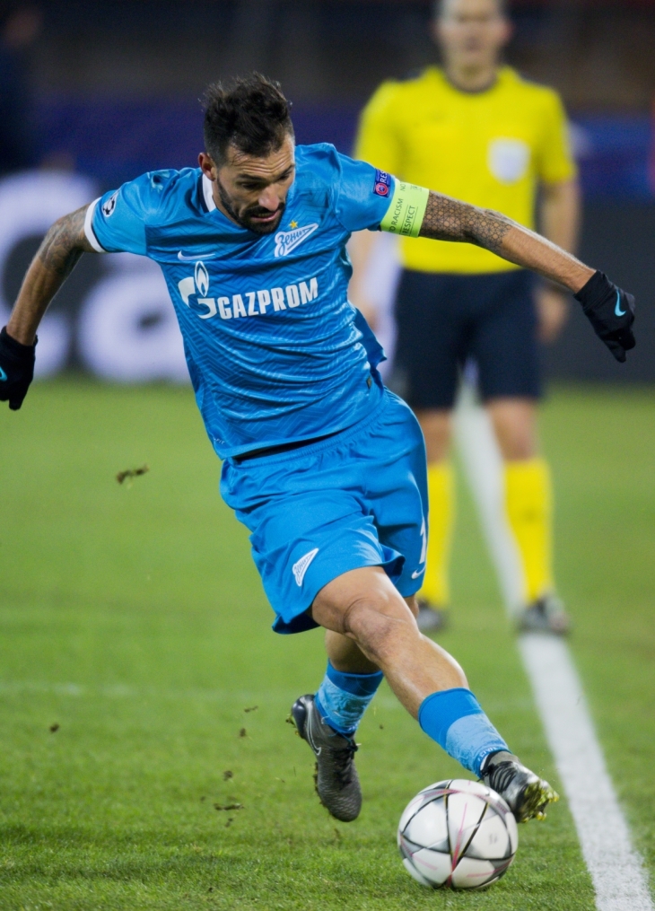 Лига чемпионов УЕФА, 1/8 финала, «Зенит» — «Бенфика»