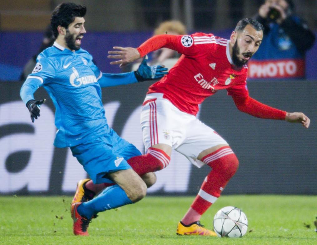 Лига чемпионов УЕФА, 1/8 финала, «Зенит» — «Бенфика»