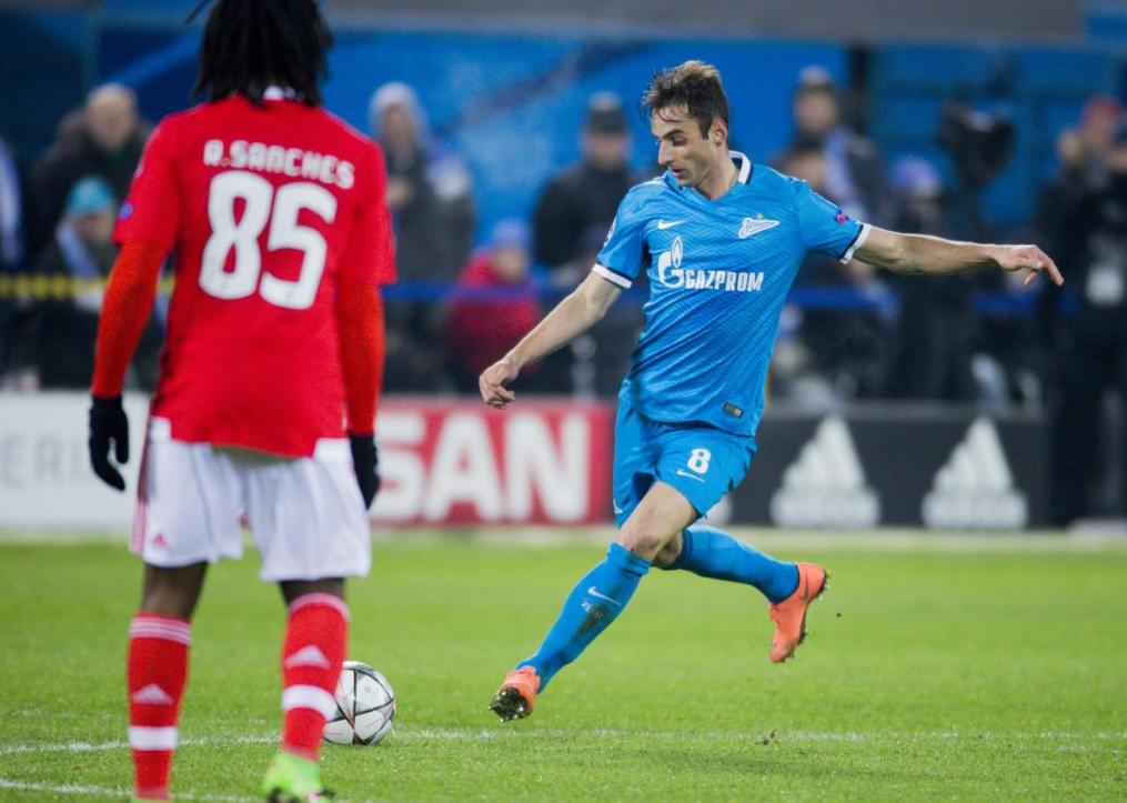 Лига чемпионов УЕФА, 1/8 финала, «Зенит» — «Бенфика»