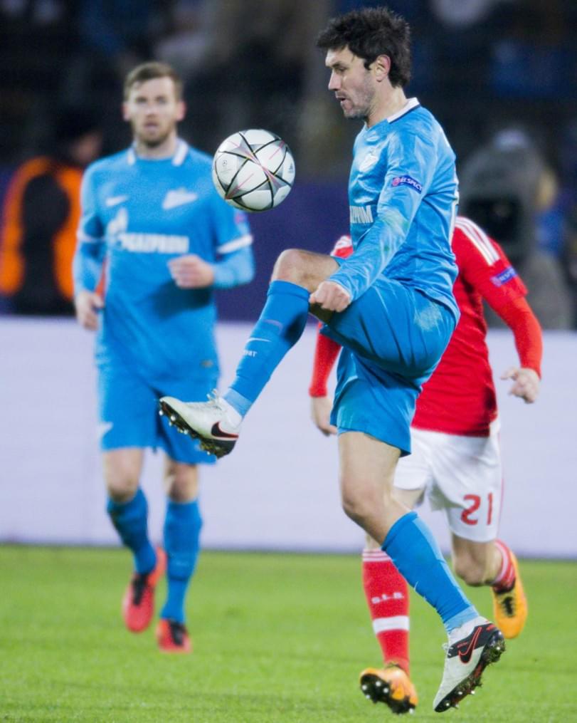 Лига чемпионов УЕФА, 1/8 финала, «Зенит» — «Бенфика»