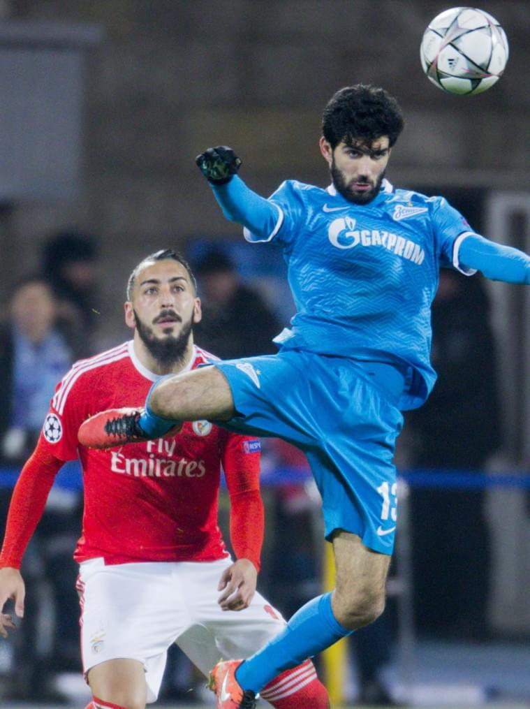 Лига чемпионов УЕФА, 1/8 финала, «Зенит» — «Бенфика»