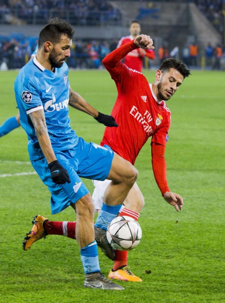 Лига чемпионов УЕФА, 1/8 финала, «Зенит» — «Бенфика»