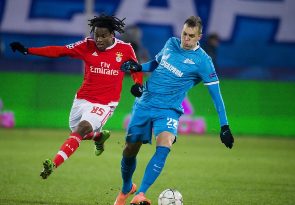 Лига чемпионов УЕФА, 1/8 финала, «Зенит» — «Бенфика»