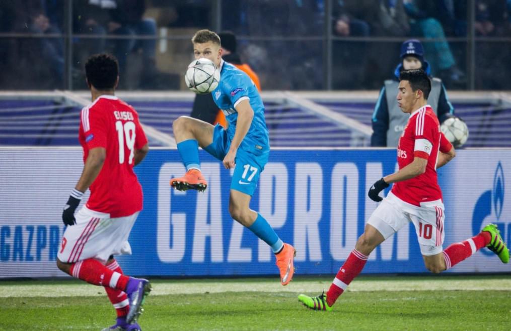 Лига чемпионов УЕФА, 1/8 финала, «Зенит» — «Бенфика»