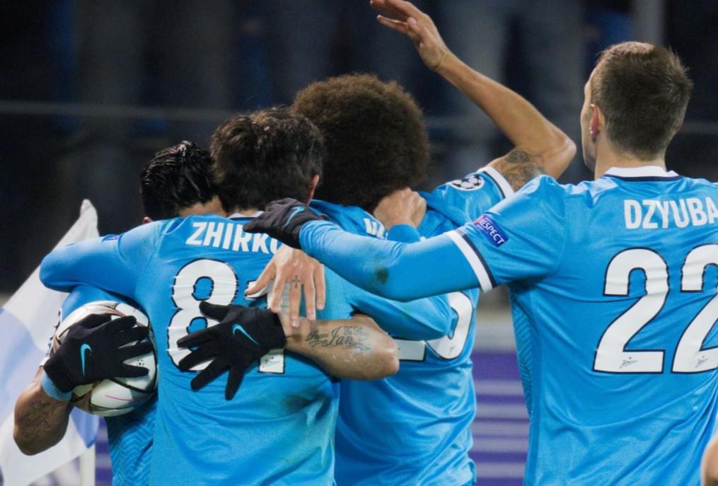 Лига чемпионов УЕФА, 1/8 финала, «Зенит» — «Бенфика»