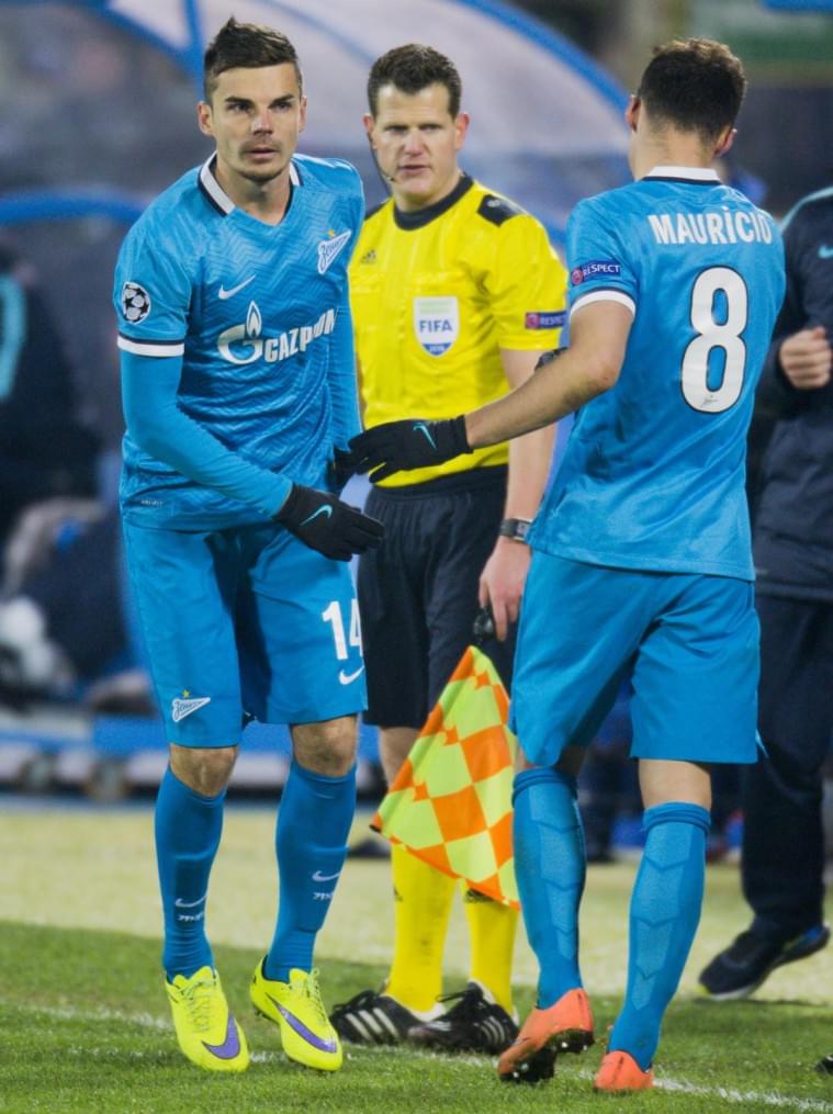 Лига чемпионов УЕФА, 1/8 финала, «Зенит» — «Бенфика»