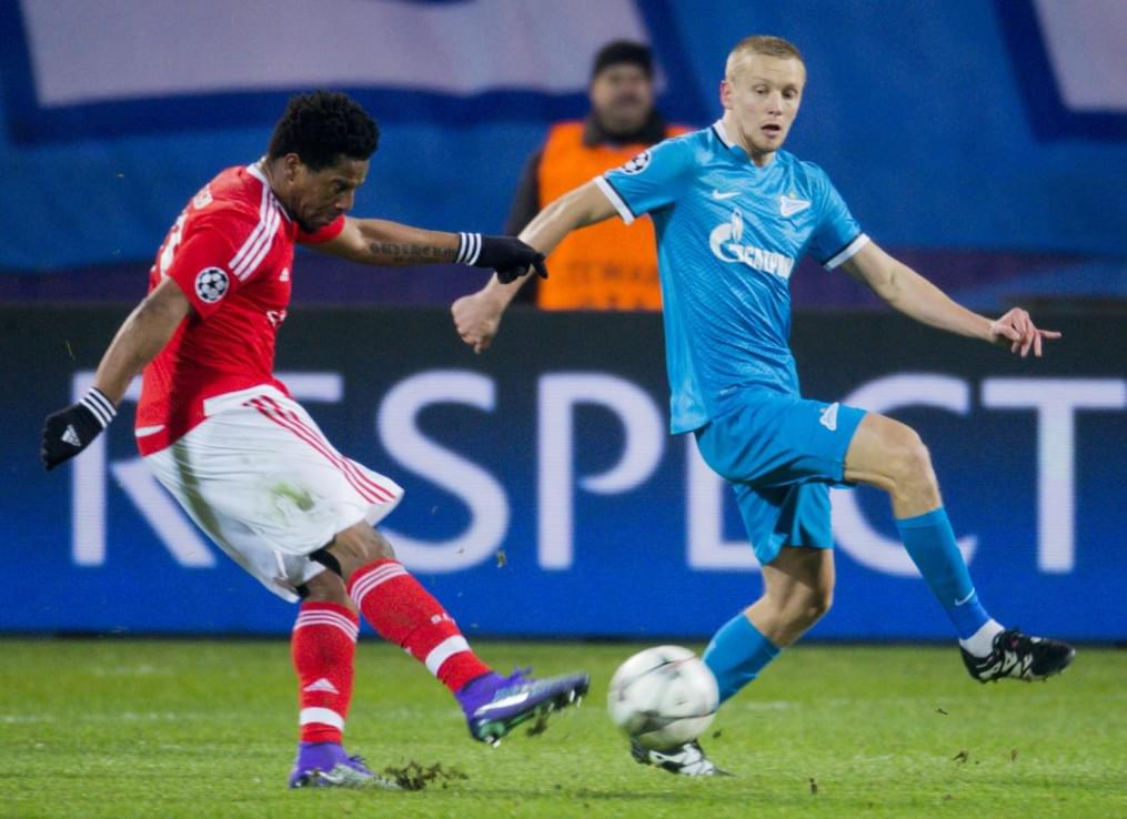 Лига чемпионов УЕФА, 1/8 финала, «Зенит» — «Бенфика»