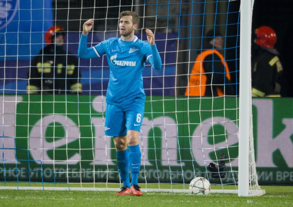 Лига чемпионов УЕФА, 1/8 финала, «Зенит» — «Бенфика»